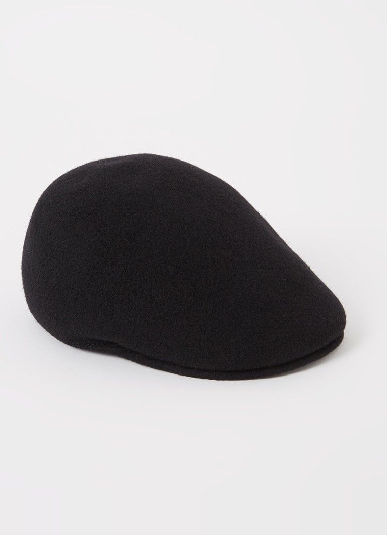 Kangol Flat Cap in Wool Blend
