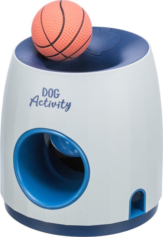 Trixie Dog Activity - Strategiespel Ball & Treat - Wit/Blauw - 17X17X18 cm