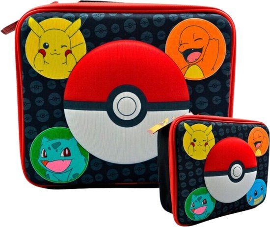Kids Pokemon Lunchtas Multi Colour