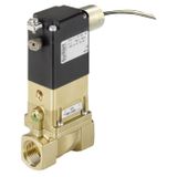 Bürkert Magneetventiel G1 1/4'' NC Messing NBR 0,2-10bar/3-145psi 230VAC/DC Anti-Waterslag ATEX 5282 349649