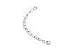 Nobby chromen kettingen, 55 cm/3 mm