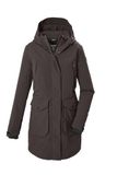 killtec Kow 25 Wmn Prk dames Functionele parka met verstelbare capuchon