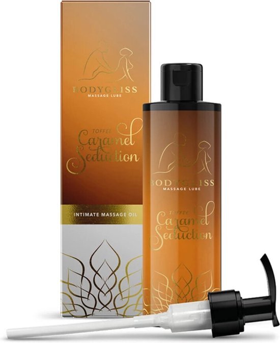 Bodygliss Massageolie Toffee Karamel 150 ml