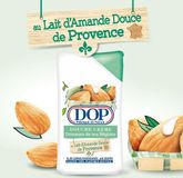 DOP CRÈME Gel Douche Crème au Lait d'Amande Douce de Provence, 250ml (2 stuks)