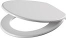 Pagette Rondo siège de toilette avec abattant - fixation inox - blanc