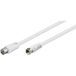 Goobay 27198 coax-kabel 5 m F-type Wit
