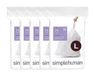 simplehuman CW0405CP Vuilniszakken 18 L Wit 100 stuks