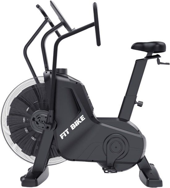 FitBike - The Beast Airbike - HIIT Trainer - Zwart/Rood - 7 Programma's - 2 Jaar Garantie