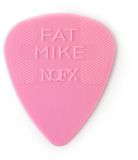 Fat Jim Dunlop Fat Mike Signature - Plectrums - Custom Nylon - 0,60 mm - Roze