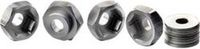 Absima 12 mm --> 17 mm 1:10 Aluminium velgmeenemers Aluminium 4 stuk(s)