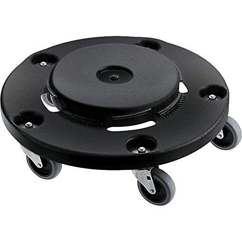 Rubbermaid BRUTE Dolly - Zwart - 18-1/4 x 6-3/5" - FG264000BLA