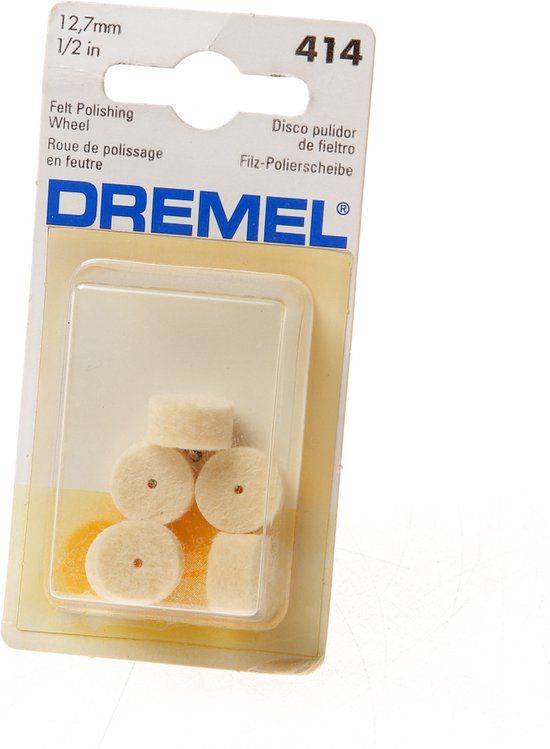 Dremel Polijstschijf 13 mm - 6 stuks (414)
