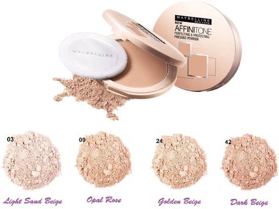 Maybelline Affinitone Pressed Powder - 42 Dark Beige