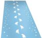 Folat Babyshower/kraamfeest loper - blauw - papier - 2,5 meter - geboorte jongen