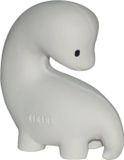 TIKIRI Mijn Eerste Dinosaurus - Brachi - Natuurlijk Rubber - Met Belletje - 0 Jaar