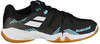 Babolat Shadow Spirit - Badminton schoenen heren - Zwart Lichtblauw - 42