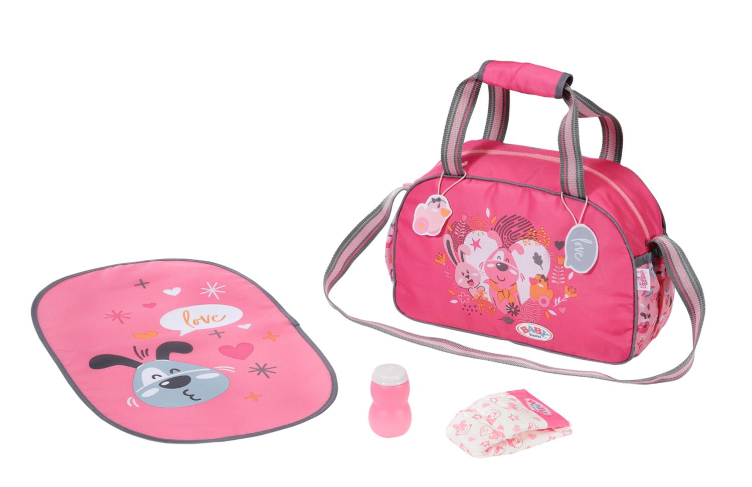 Zapf BABY born Luiertas - Poppenluiertas - Meerkleurig
