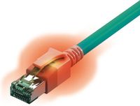 EasyLan CS1OTADAD0070 RJ45 Netwerkkabel, patchkabel CAT 6A S/FTP 7 m Turquoise