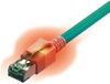 EasyLan CS1OTADAD0070 RJ45 Netwerkkabel, patchkabel CAT 6A S/FTP 7 m Turquoise