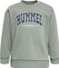 hummel hmlFAST LIME SWEATSHIRT Unisex Kinderen Katoen SEA SPRAY Maat 56