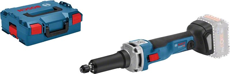 Bosch GGS 18V-23 LC Professional Straight Die Grinder - 23000 RPM - Black, Blue, Red, Silver