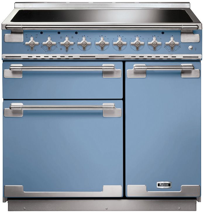 Falcon ELS90EICAEU - Fornuis - 90 cm - Inductie - Blauw