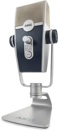 AKG Lyra - USB Condensator Microfoon - Grijs/Zilver