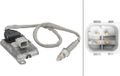HELLA NOx-sensor, NOx-katalysator, na de katalysator, 24V, M20x1.5, 4-polig, geschikt voor o.a. MB Antos