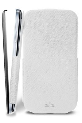 Puro Samsung Galaxy S4 Cover Flip Vert. White