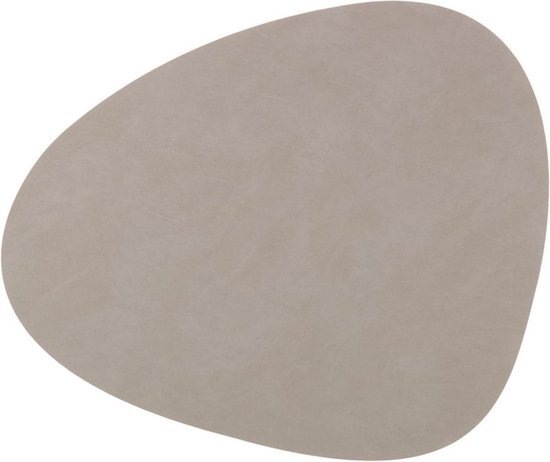 LIND DNA Lind Nupo placemat curve 37x44cm l.grey