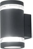 Elstead Lighting LED Wand Buitenlamp Magnus | 5.7W 3000K 830 | IP44 | Dimbaar | Graphite