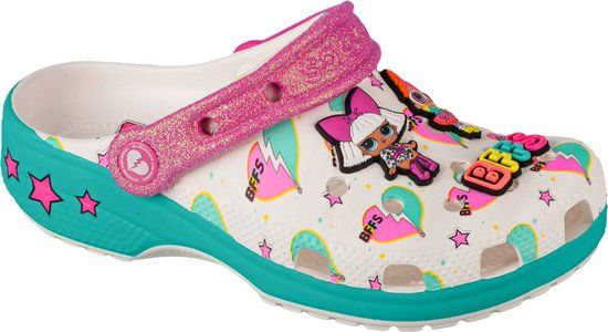 Crocs LOL Surprise BFF Girls Classic Clog - White - Size 32/33