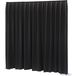 Wentex P&D Rideau Molleton 300 g/m² Noir - 330 x 400 cm (L x H) - plissé