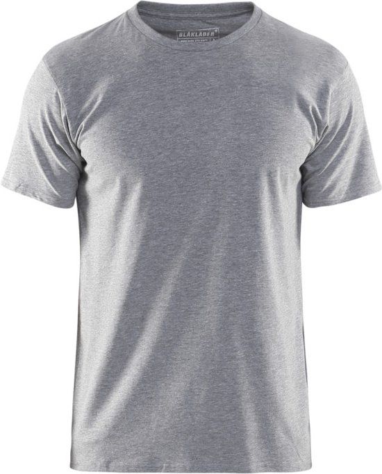 Blåkläder Blaklader T-shirt slim fit 3533-1059 - Grijs Mêlee - XXL
