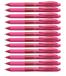 Pentel BL107-P EnerGel Gel rollerball met drukmechanisme 0,7 mm, 12 stuks