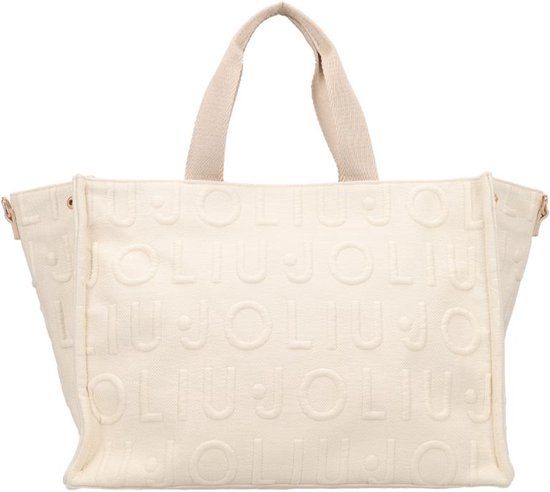Liu Jo Logo Shopper - Dames - Polyester - Beige