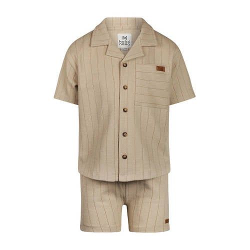 Koko Noko overhemd + broek beige
