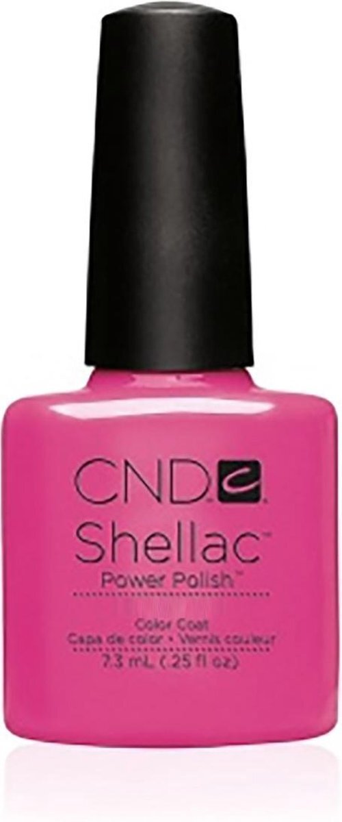 Cnd Shellac Hot Pop Pink