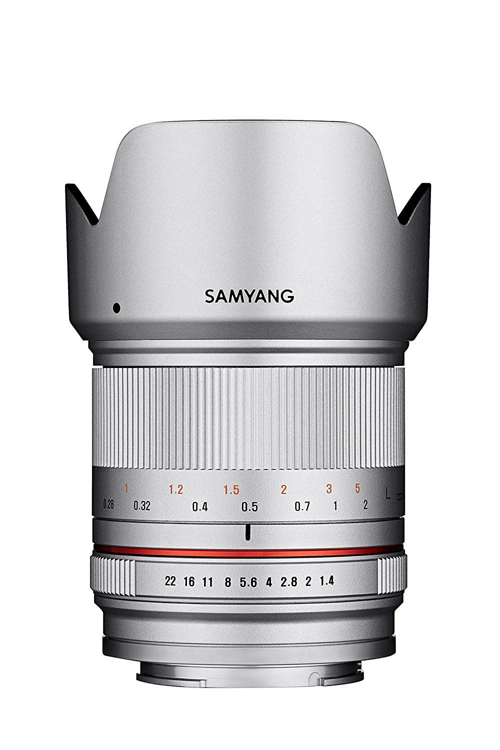 Samyang 21mm F1.4 ED AS UMC CS Groothoeklens Zilver
