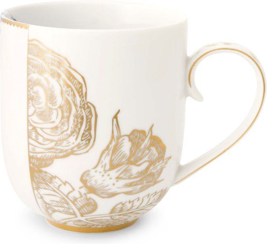 Pip Studio Royal White Mok Large 325ml