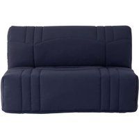 BZ DREAM zitbank - Donkerblauw 100% katoenen stof - Bed 140x190 cm