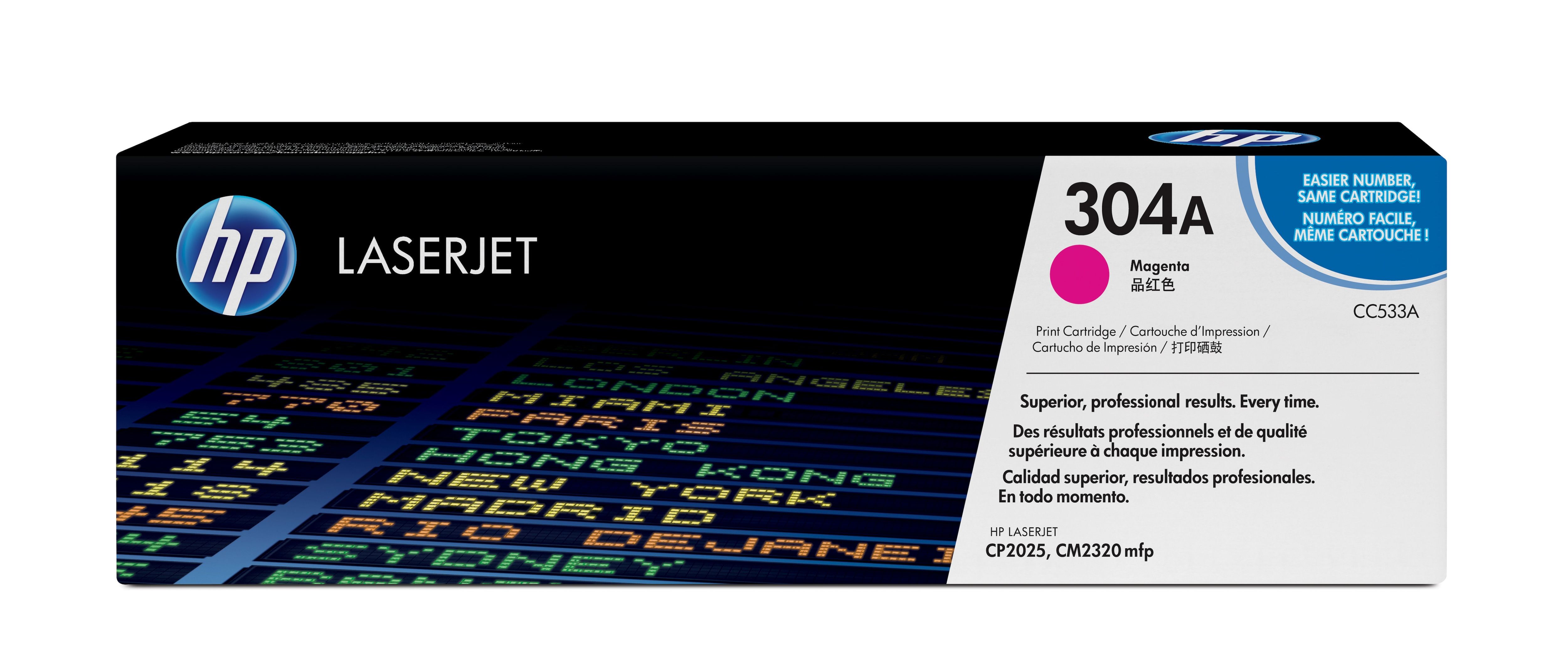 HP 304A Original Magenta Toner Cartridge