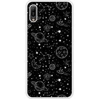 Y6 2019 Galaxy draw Bedrukt siliconen hoesje