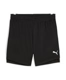 Puma Kinder sportbroek teamJAWS Starter Shorts JR 685365 Zwart Katoen Maat 128