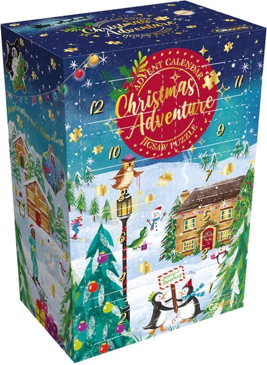 Gibsons Christmas Adventure Advent Calendar (Multi Puzzel)