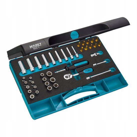Hazet 855-1 Dopsleutelset Metrisch 1/4 (6.3 mm) 40-delig