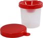 creotime Niet-knoeien pot, d: 8 cm, 15 stuks - rood