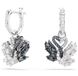 Swarovski Swan oorringen 5705728 - Zilverkleurig