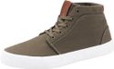 Ombre Sneakers - Veters - Effen Olijf - Maat 41