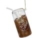 HD Collection décoration de sapin - Café glacé 10.5cm en verre, couleur marron 1 pièce